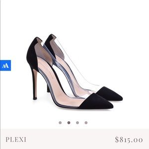 Gianvito Rossi Black Velluto Pumps